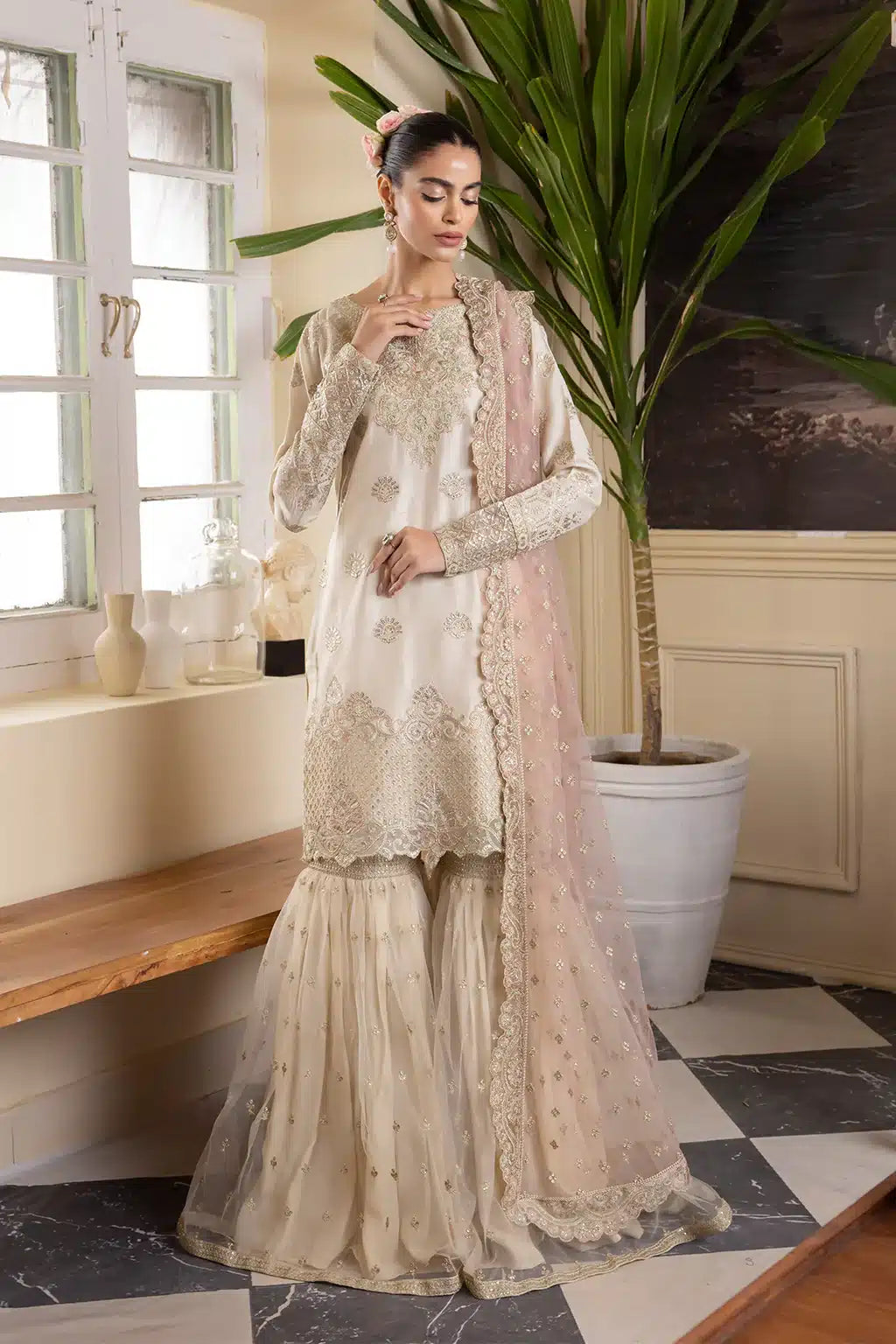 Iznik | Festive Raw Silk 23 | IRS-06 SCINTILLA by Designer Iznik - House of Maryam - Pakistani Designer Ethnic Wear in {{ shop.shopifyCountryName }}