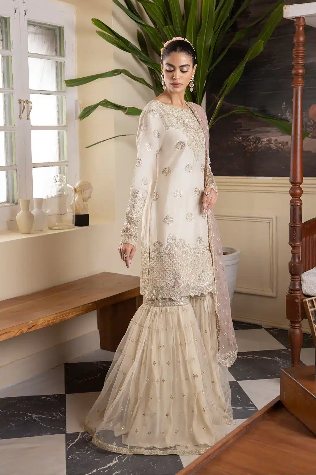 Iznik | Festive Raw Silk 23 | IRS-06 SCINTILLA by Designer Iznik - House of Maryam - Pakistani Designer Ethnic Wear in {{ shop.shopifyCountryName }}