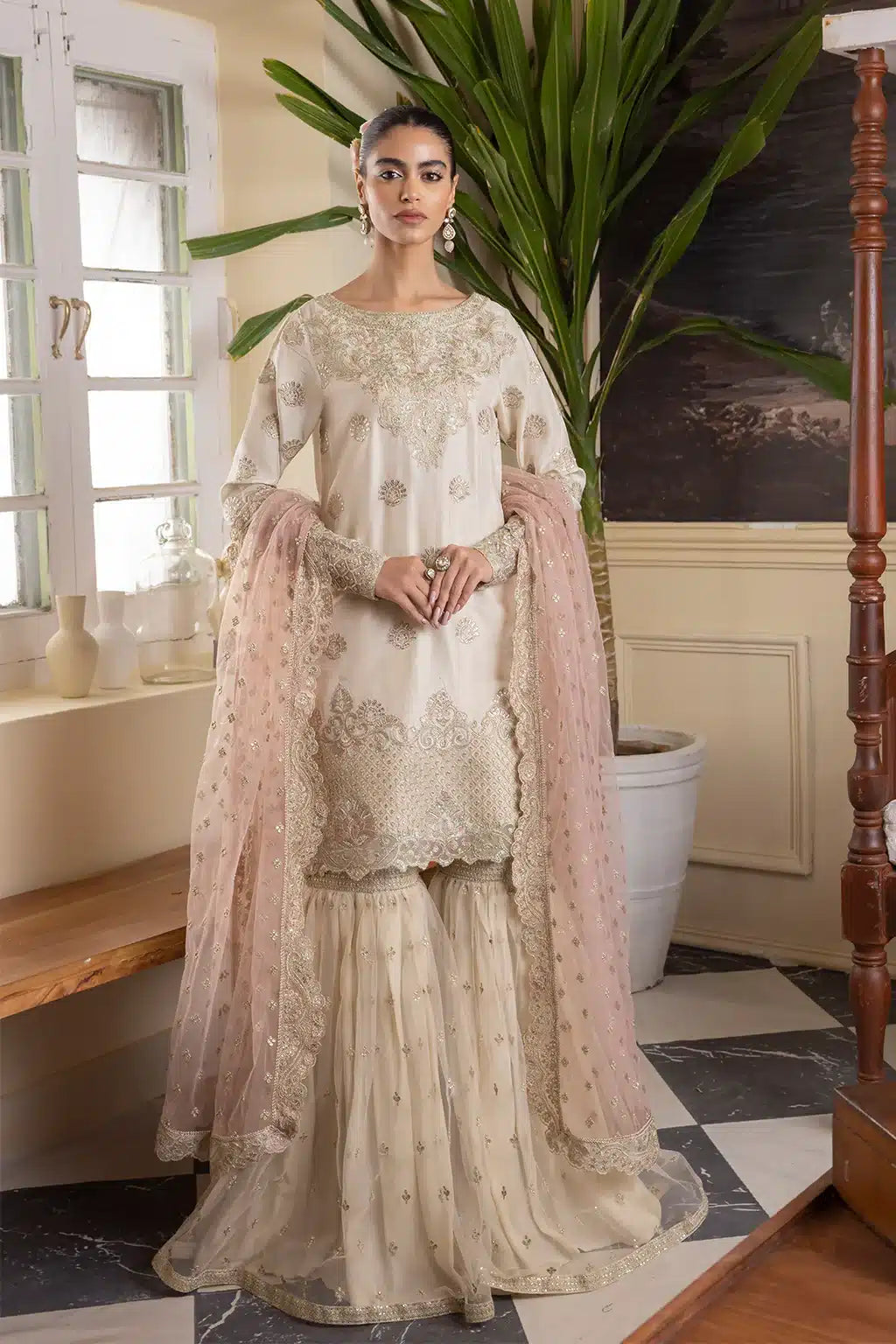 Iznik | Festive Raw Silk 23 | IRS-06 SCINTILLA by Designer Iznik - House of Maryam - Pakistani Designer Ethnic Wear in {{ shop.shopifyCountryName }}