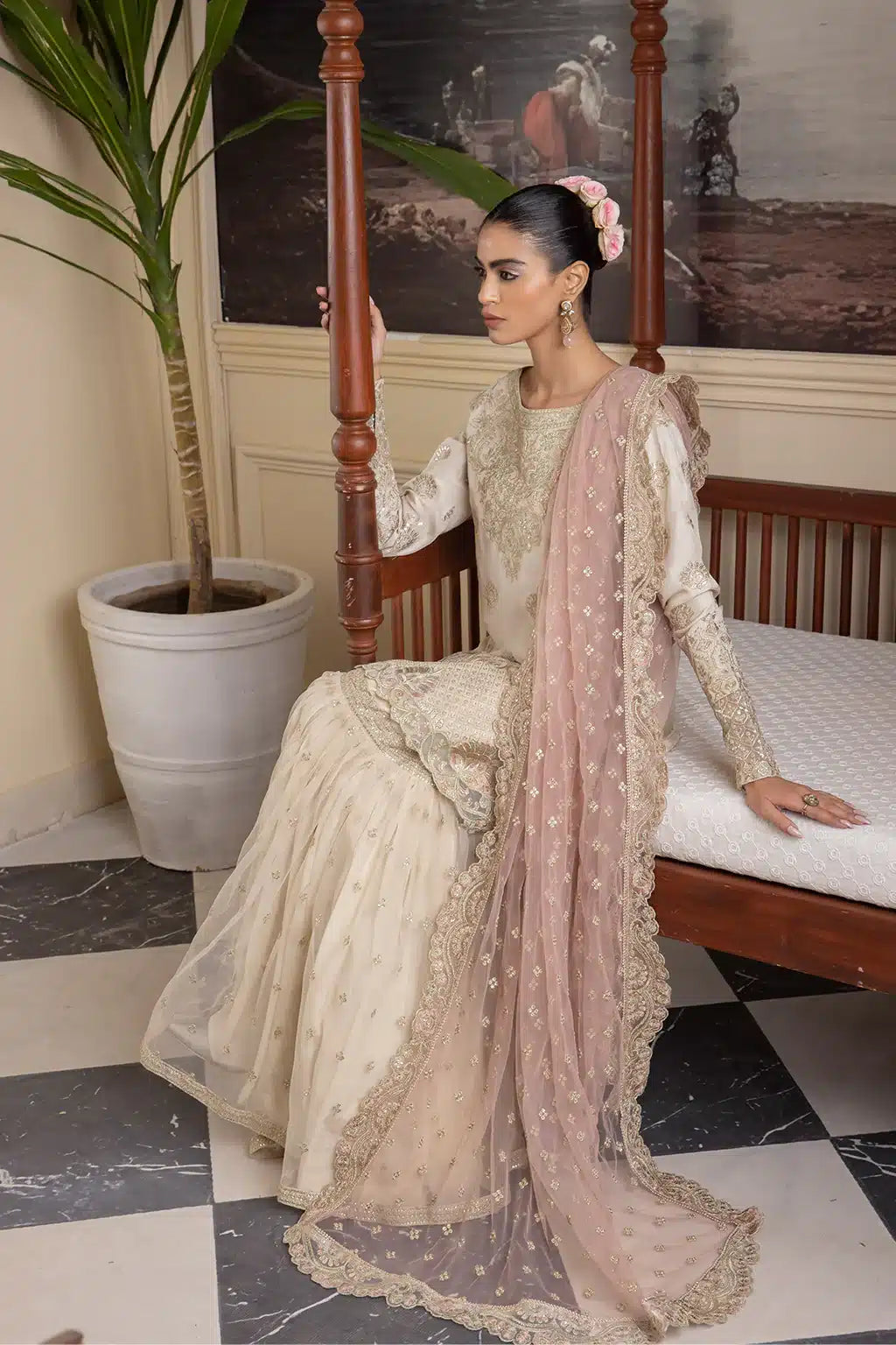 Iznik | Festive Raw Silk 23 | IRS-06 SCINTILLA by Designer Iznik - House of Maryam - Pakistani Designer Ethnic Wear in {{ shop.shopifyCountryName }}