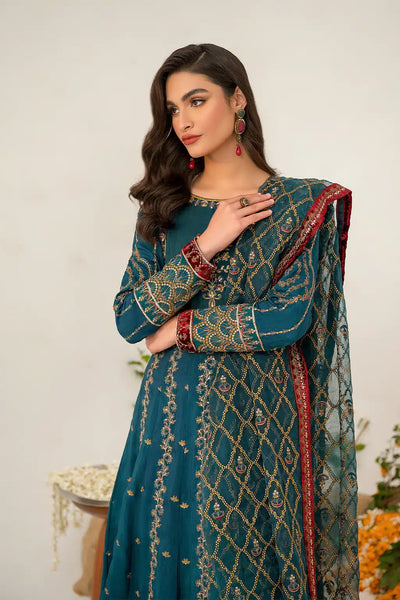 Iznik | Festive Raw Silk 23 | IRS-08 SANGUINE -  Iznik Formal - Original Designer Dress - House of Maryam