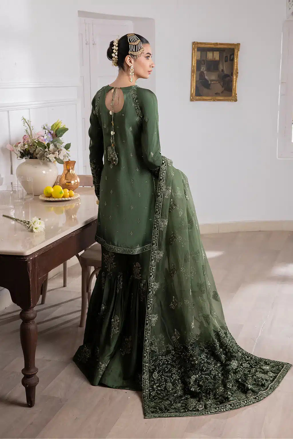 Iznik | Festive Raw Silk 23 | IRS-04 IDYLLIC -  Iznik Formal - Original Designer Dress - House of Maryam