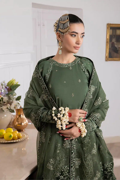 Iznik | Festive Raw Silk 23 | IRS-04 IDYLLIC -  Iznik Formal - Original Designer Dress - House of Maryam