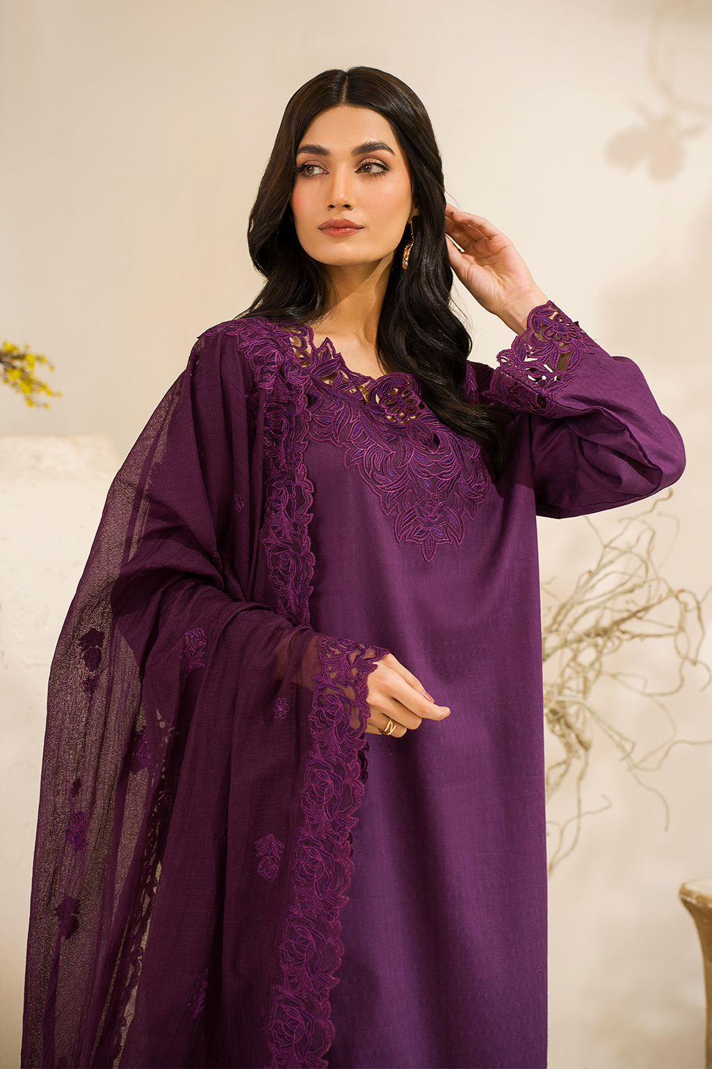 Iznik | Lawnkari 24 | UE-209 QUAGMIRE -  Iznik Formal - Original Designer Dress - House of Maryam