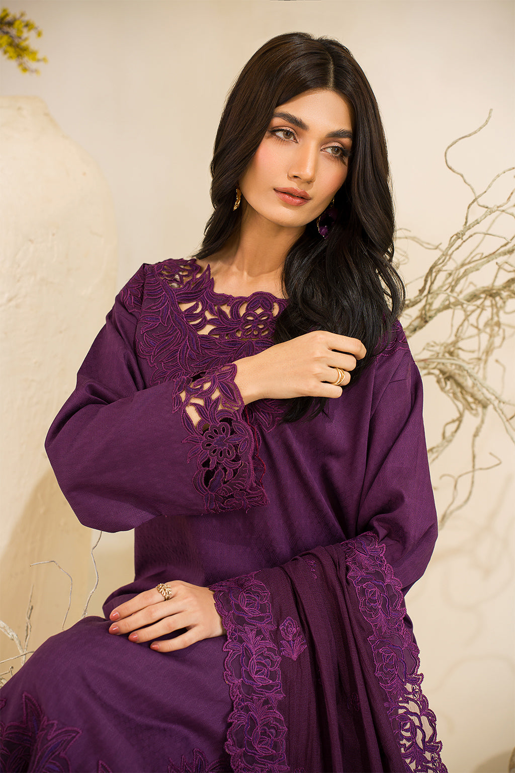 Iznik | Lawnkari 24 | UE-209 QUAGMIRE -  Iznik Formal - Original Designer Dress - House of Maryam