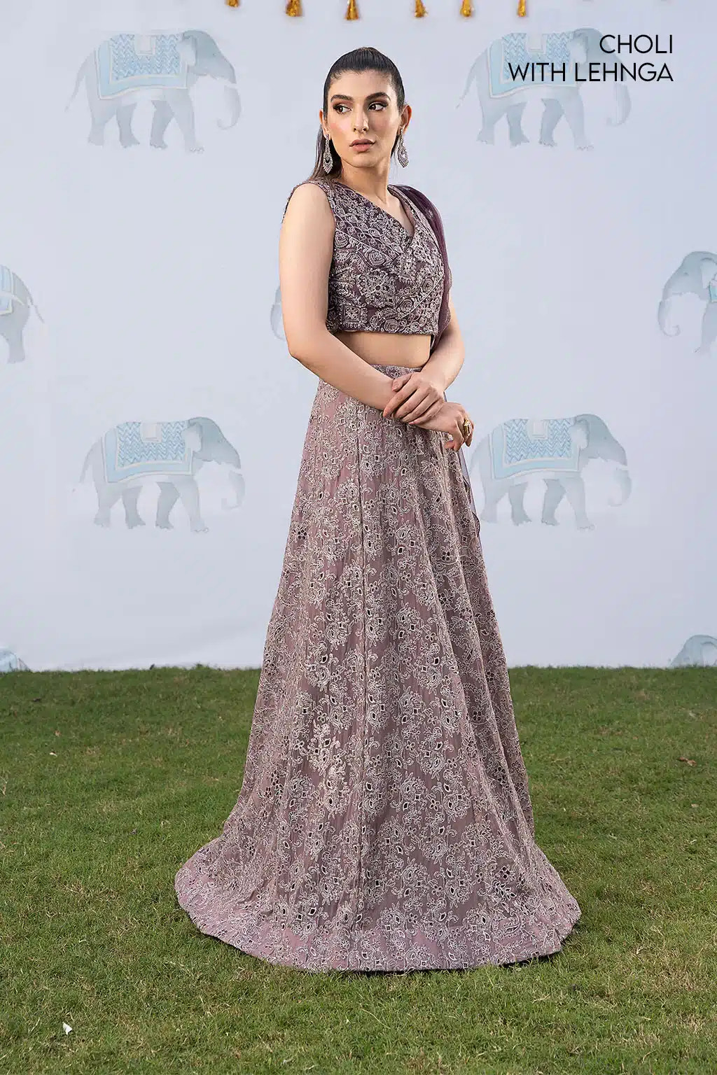 Iznik | Shendi Luxury Formals 23 | ISC-05 KAAFISHA -  Iznik Formal - Original Designer Dress - House of Maryam