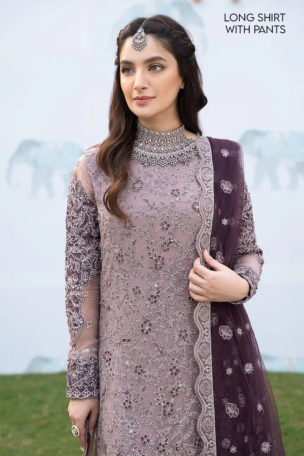 Iznik | Shendi Luxury Formals 23 | ISC-05 KAAFISHA -  Iznik Formal - Original Designer Dress - House of Maryam