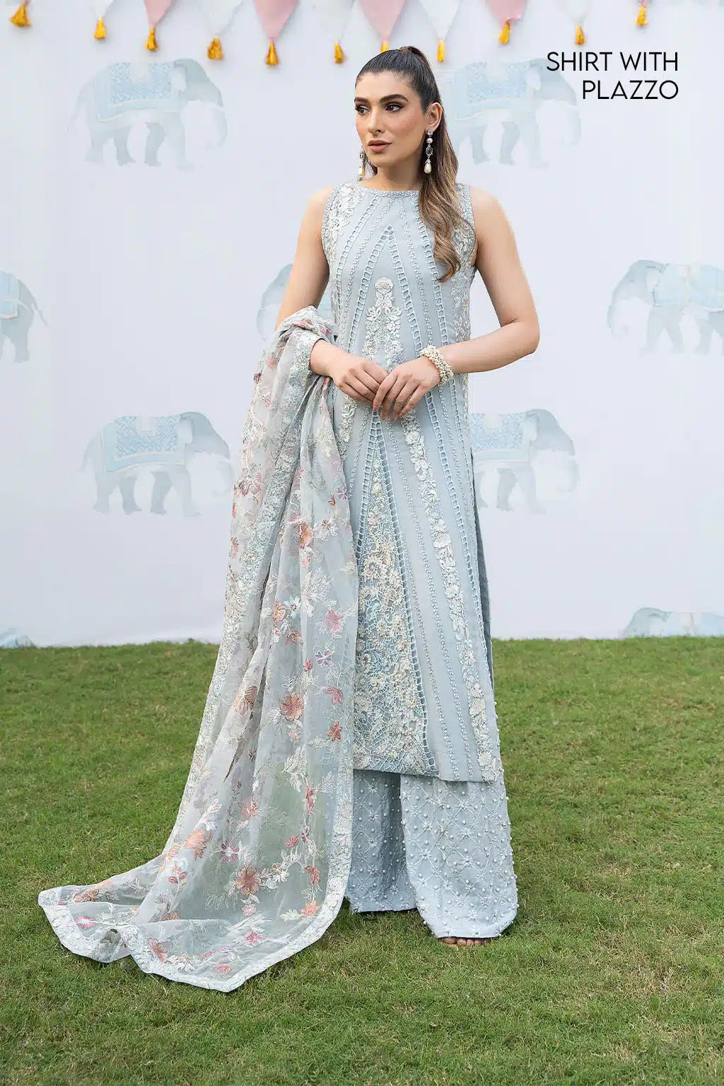 Iznik | Shendi Luxury Formals 23 | ISC-02 FEROZA -  Iznik Formal - Original Designer Dress - House of Maryam