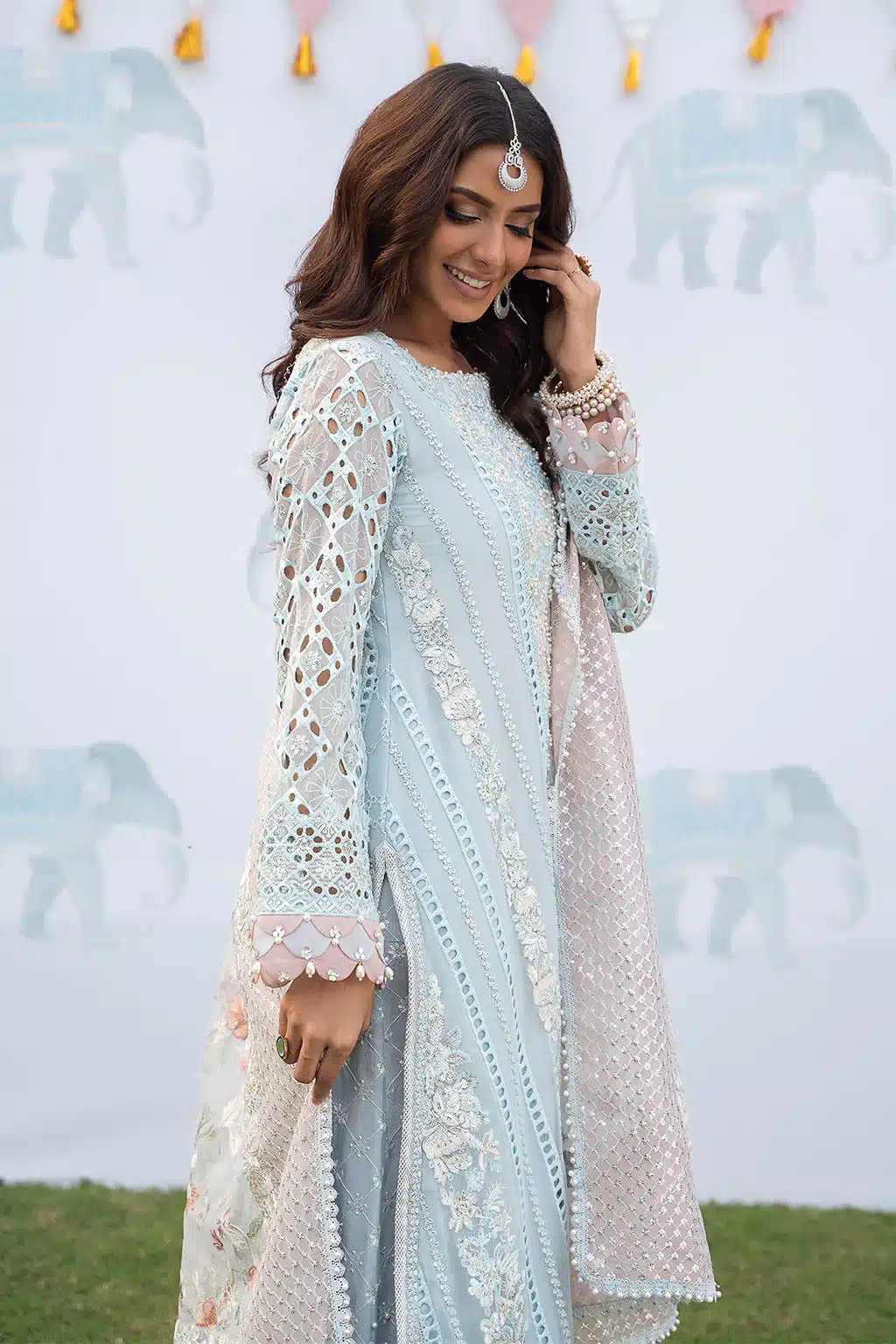 Iznik | Shendi Luxury Formals 23 | ISC-02 FEROZA -  Iznik Formal - Original Designer Dress - House of Maryam