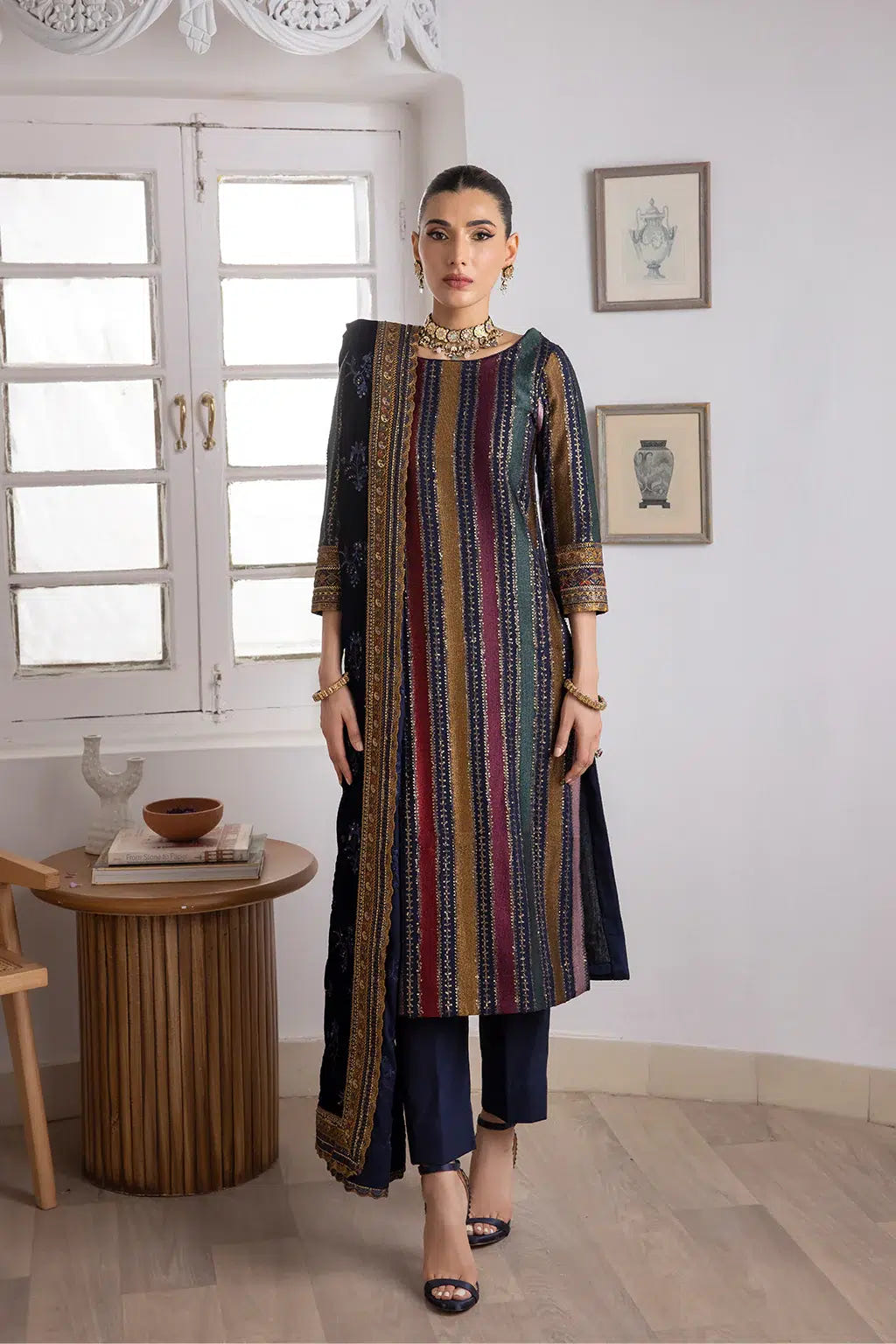 Iznik | Festive Velvet 23 | IV-29 SITARAH -  Iznik Formal - Original Designer Dress - House of Maryam