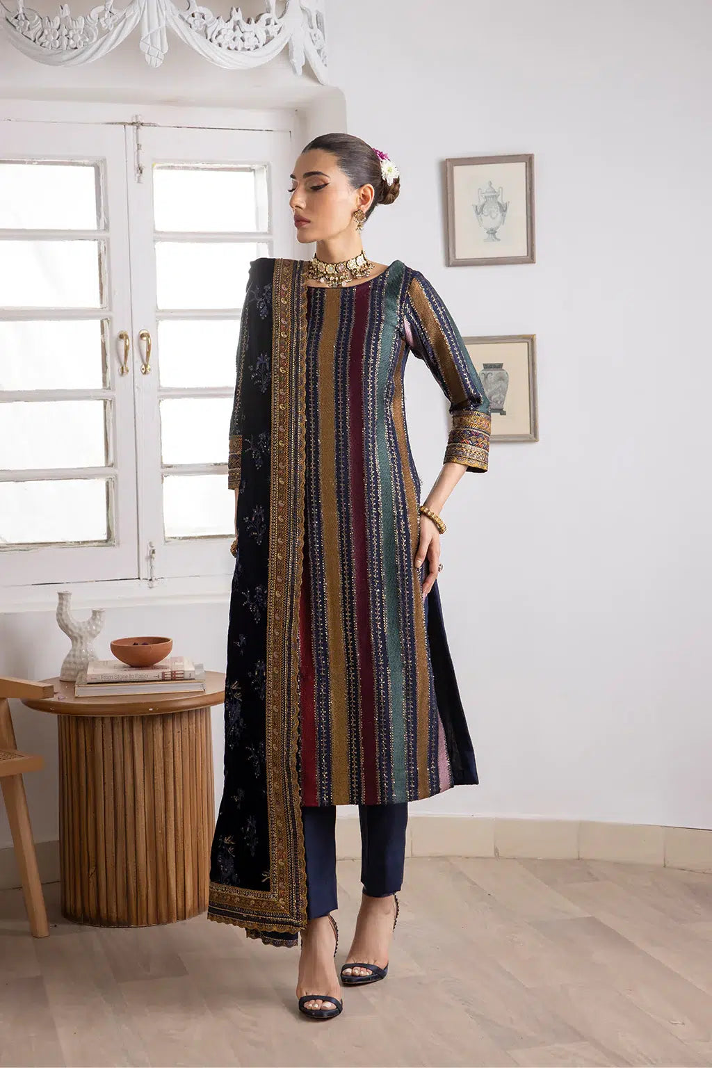Iznik | Festive Velvet 23 | IV-29 SITARAH -  Iznik Formal - Original Designer Dress - House of Maryam