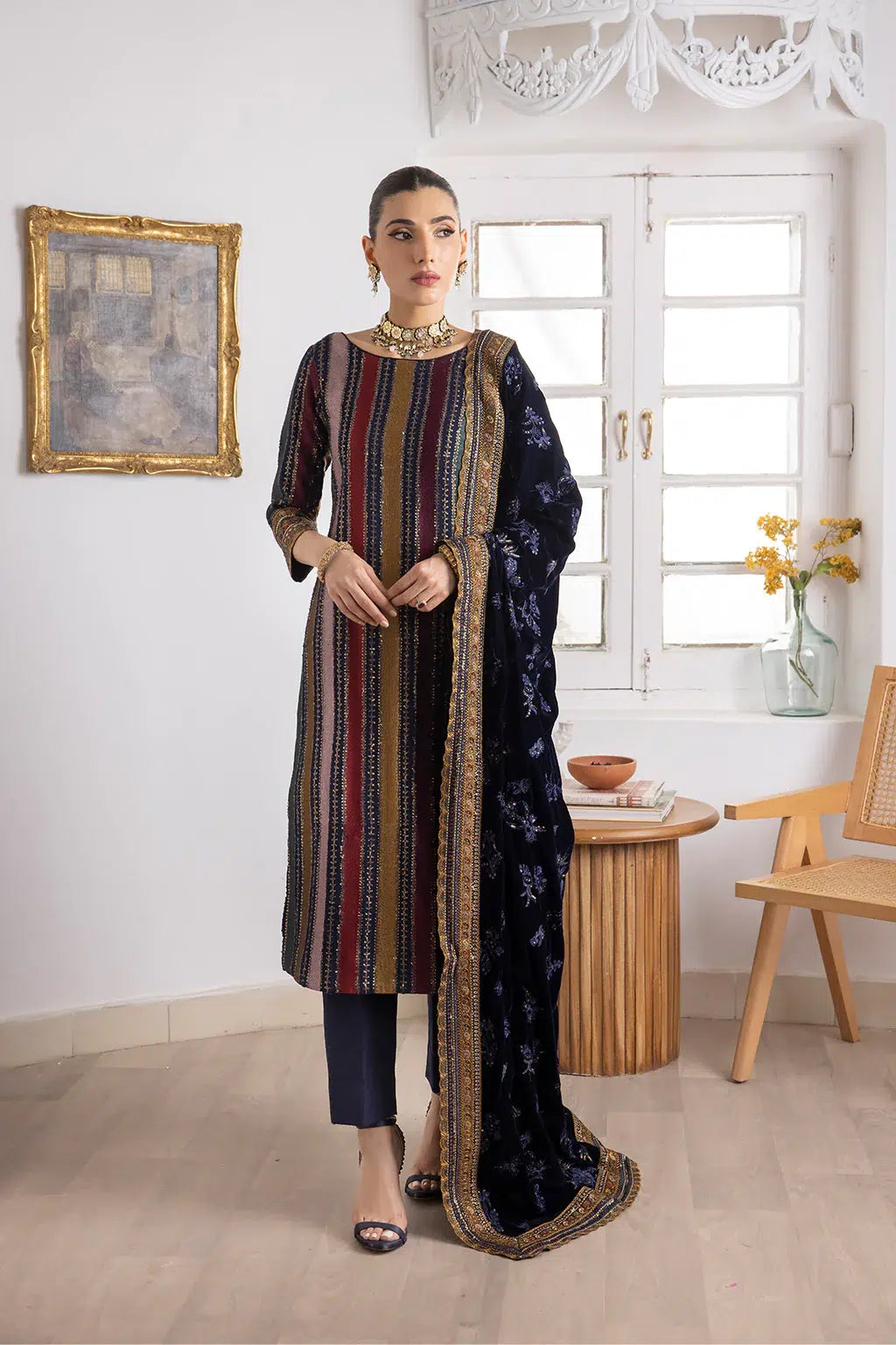 Iznik | Festive Velvet 23 | IV-29 SITARAH -  Iznik Formal - Original Designer Dress - House of Maryam