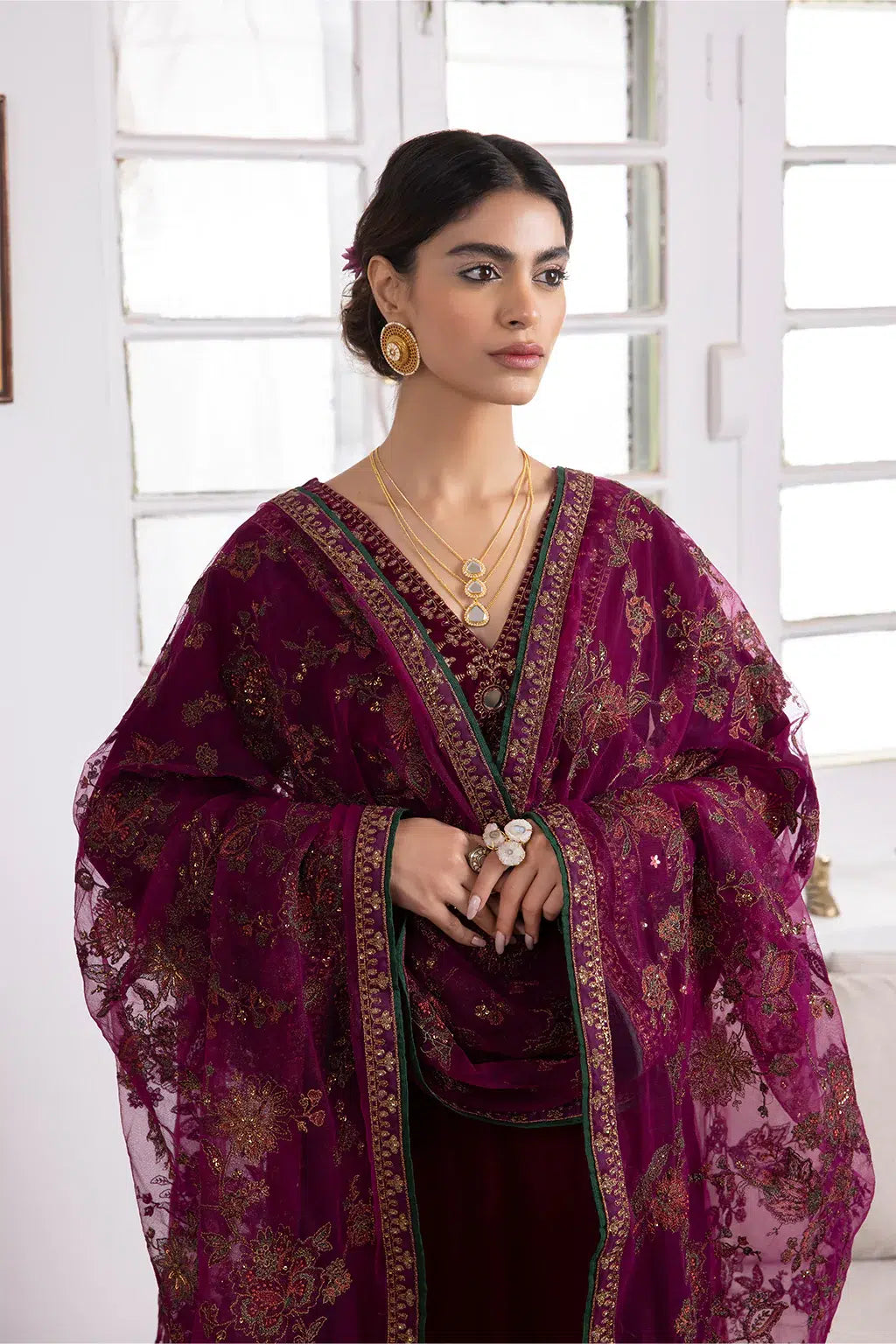 Iznik | Festive Velvet 23 | IV-31 SHIRIN -  Iznik Formal - Original Designer Dress - House of Maryam