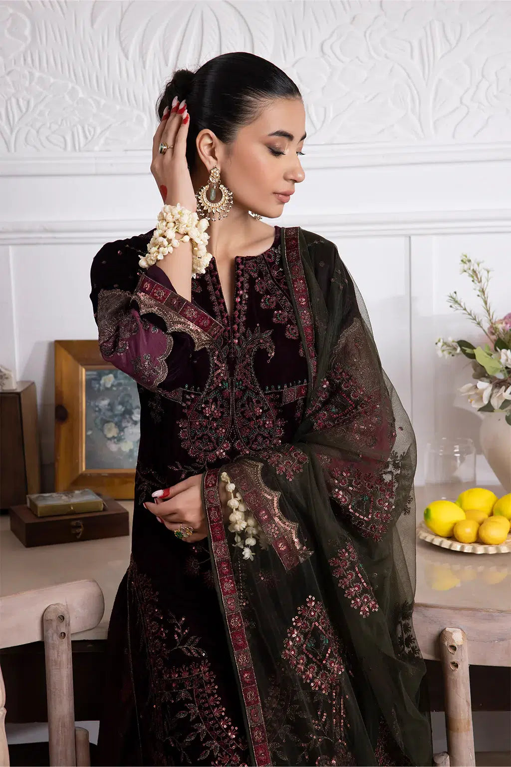 Iznik | Festive Velvet 23 | IV-30 AZITAH -  Iznik Formal -  House of Maryam