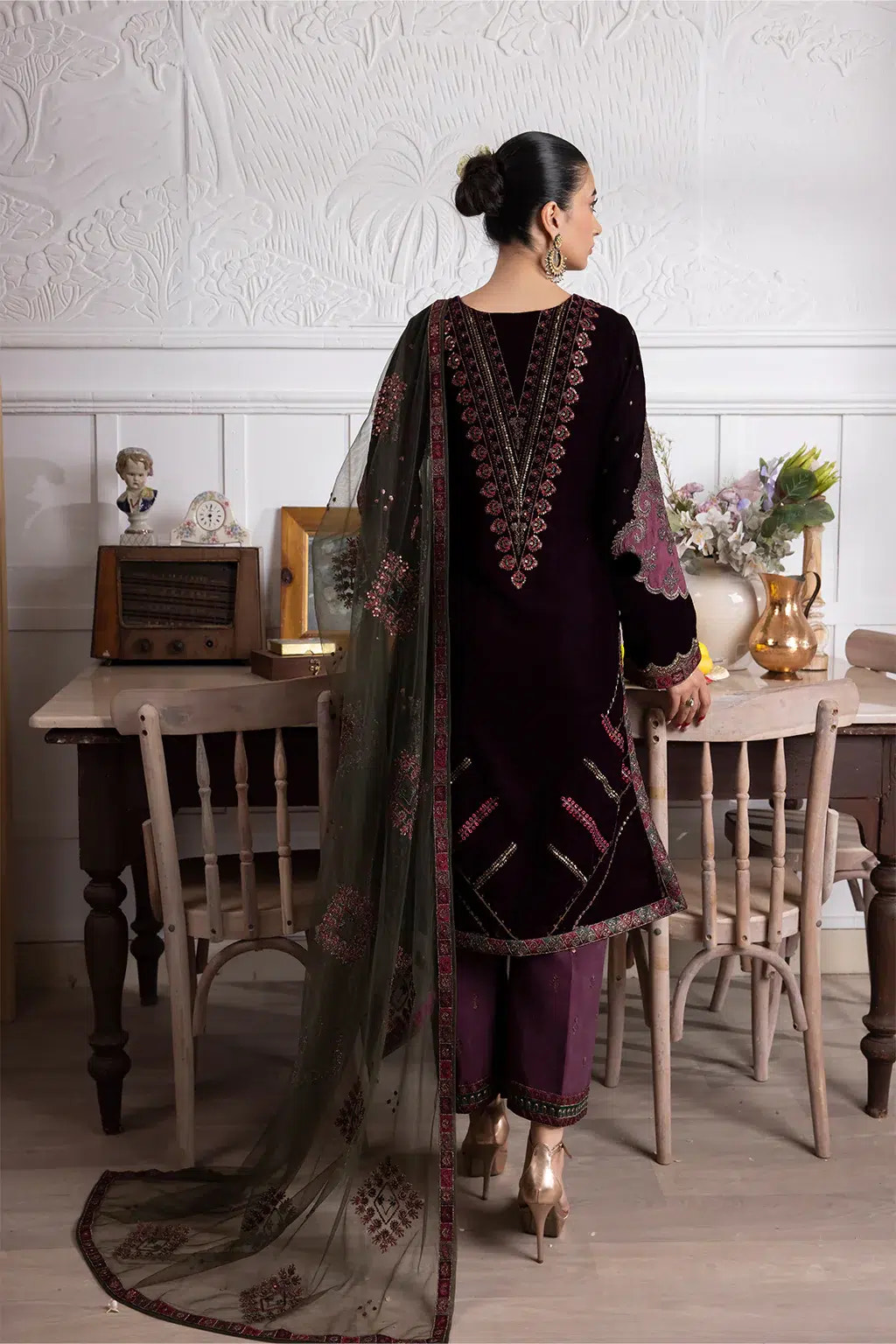 Iznik | Festive Velvet 23 | IV-30 AZITAH -  Iznik Formal - Original Designer Dress - House of Maryam