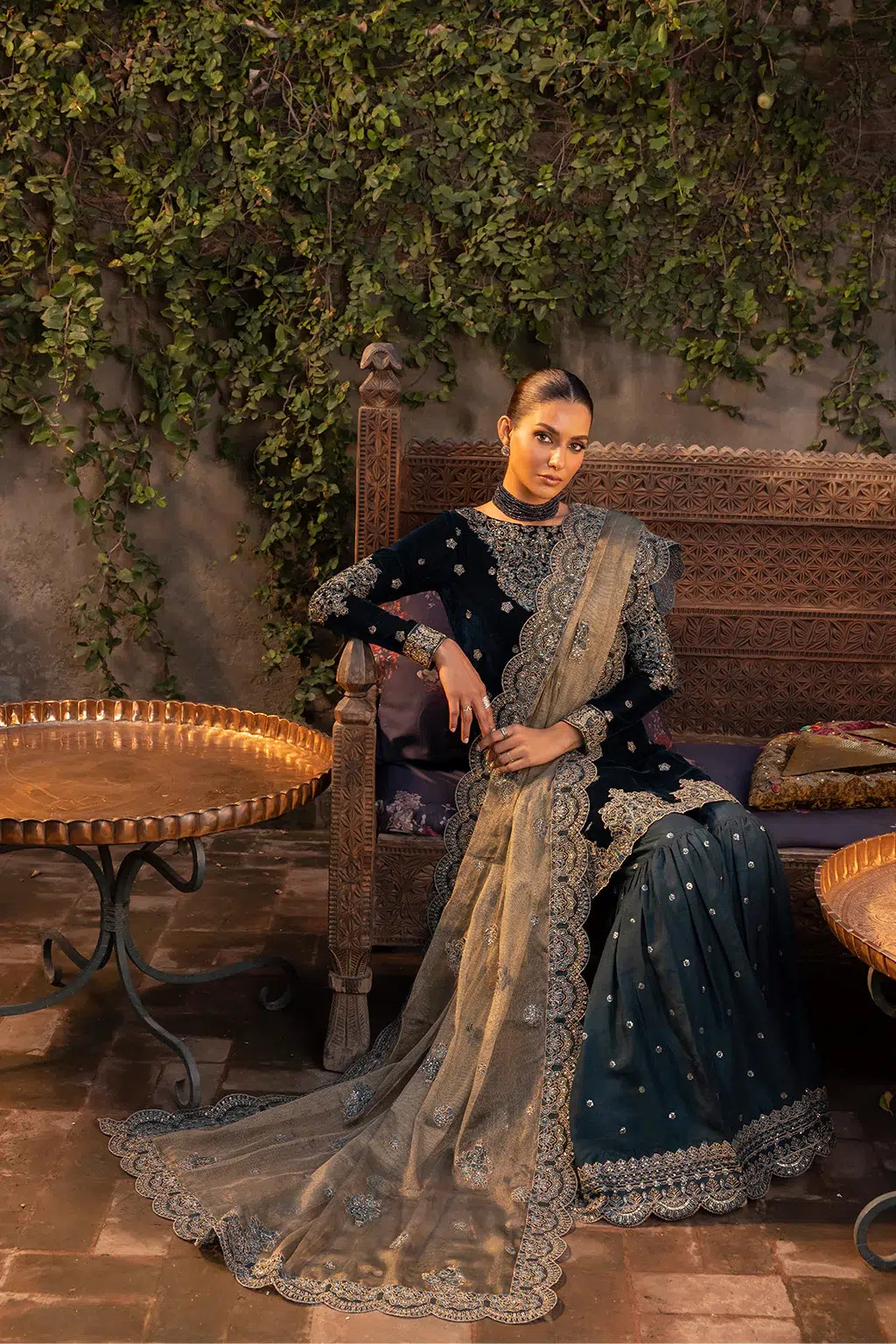 Iznik | Festive Velvet 23 | IV-34 DARYA -  Iznik Formal - Original Designer Dress - House of Maryam