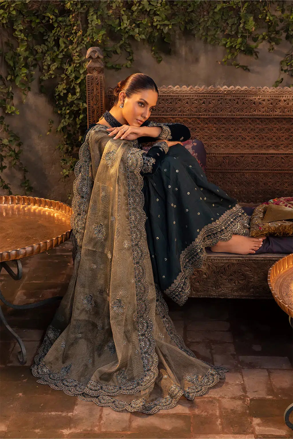 Iznik | Festive Velvet 23 | IV-34 DARYA -  Iznik Formal - Original Designer Dress - House of Maryam