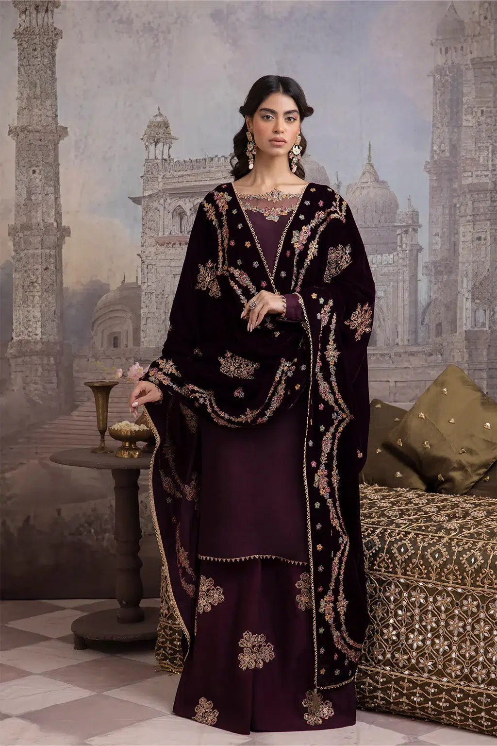Iznik | Festive Velvet 23 | IV-32 ZARIN -  Iznik Formal - Original Designer Dress - House of Maryam