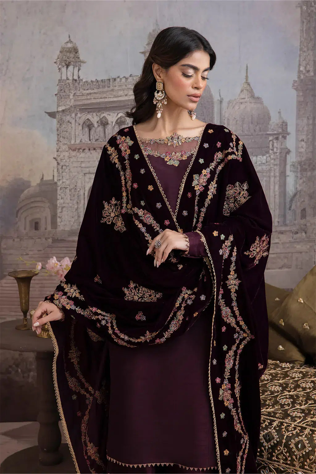 Iznik | Festive Velvet 23 | IV-32 ZARIN -  Iznik Formal - Original Designer Dress - House of Maryam