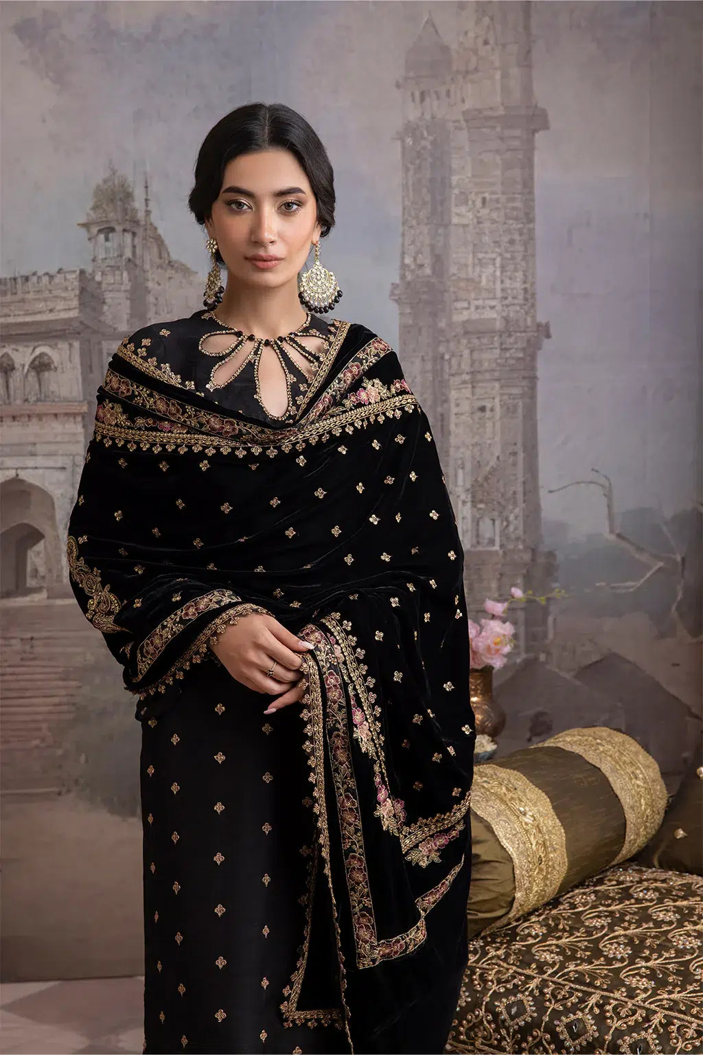 Iznik | Festive Velvet 23 | IV-28 LEILA -  Iznik Formal - Original Designer Dress - House of Maryam