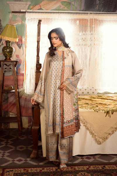 Saira Rizwan | Dahini Silk Pret | MERCINA - SRLP06-25 -  Saira Rizwan Ladies Clothes - Original Designer Dress - House of Maryam