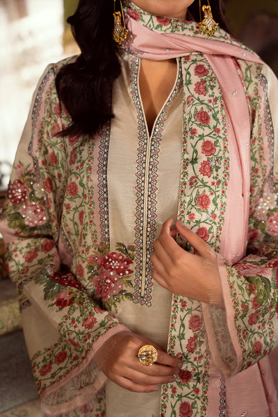 Saira Rizwan | Dahini Silk Pret | ADELIA -SRLP07-25 -  Saira Rizwan Ladies Clothes - Original Designer Dress - House of Maryam