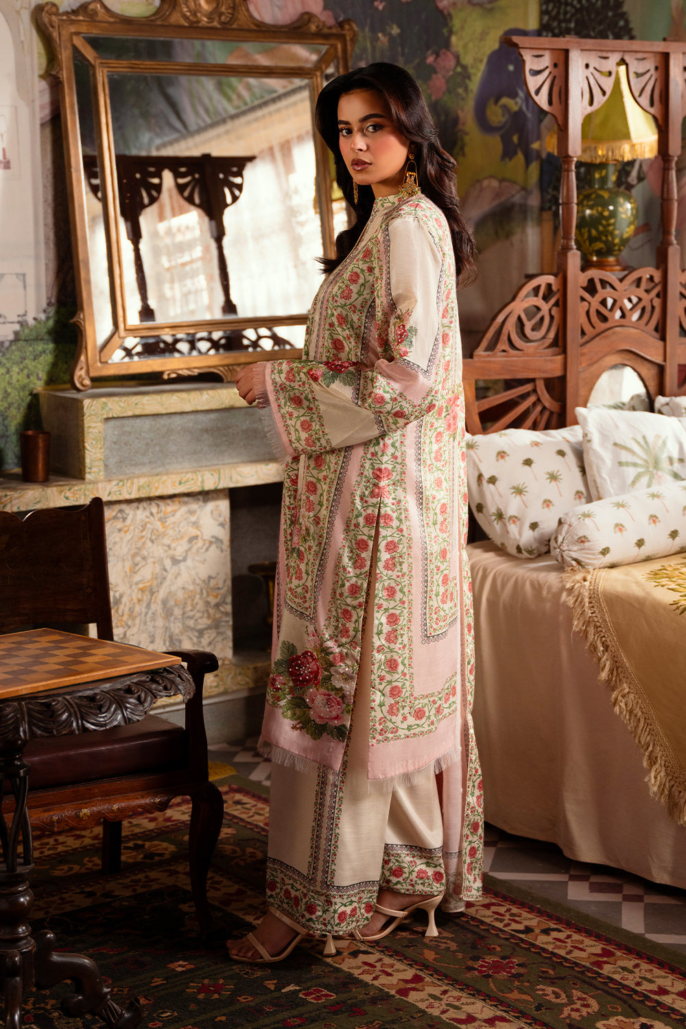 Saira Rizwan | Dahini Silk Pret | ADELIA -SRLP07-25 -  Saira Rizwan Ladies Clothes -  House of Maryam
