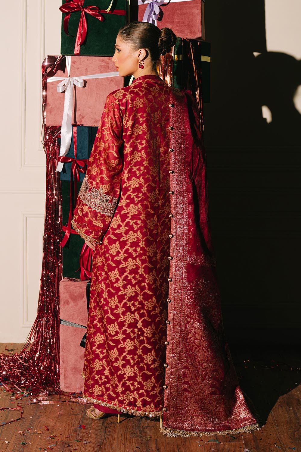 Gul Ahmed | Festive Eid 25 | FE-52073 -  Gul Ahmed Ladies Clothes - Original Designer Dress - House of Maryam