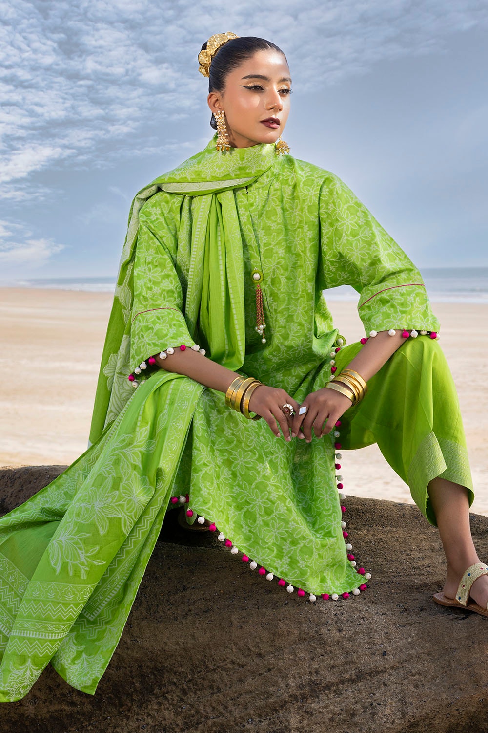Gul Ahmed | Taara 25 | JD-42009 -  Gul Ahmed Ladies Clothes - Original Designer Dress - House of Maryam