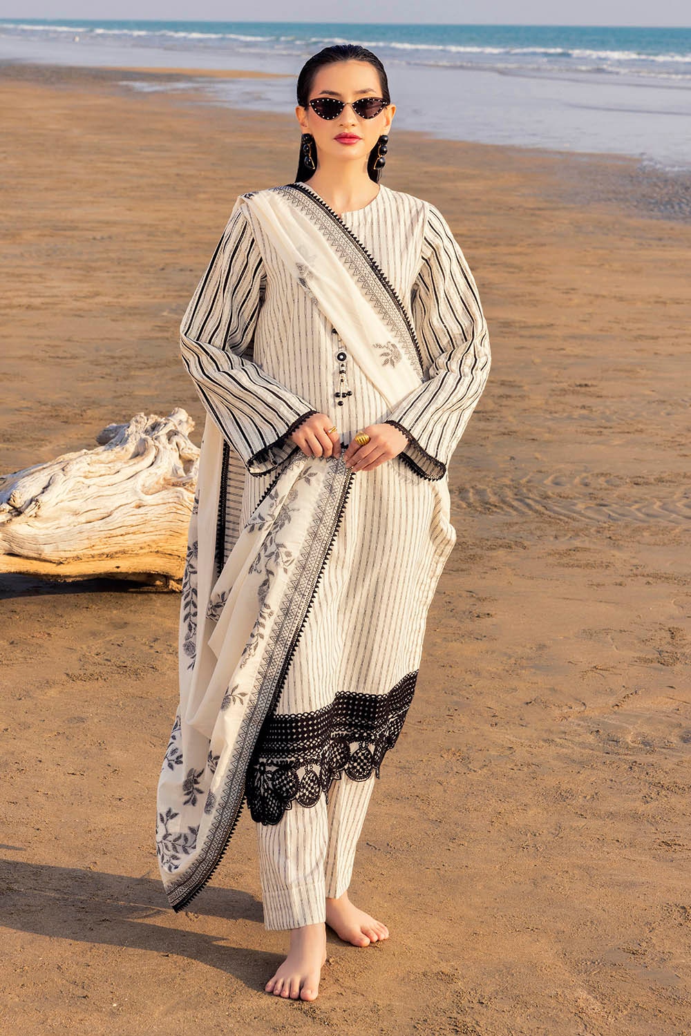 Gul Ahmed | Taara 25 | JD-42008 -  Gul Ahmed Ladies Clothes - Original Designer Dress - House of Maryam