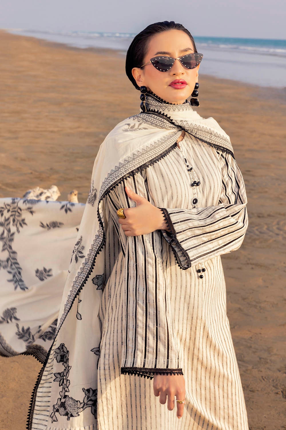 Gul Ahmed | Taara 25 | JD-42008 -  Gul Ahmed Ladies Clothes - Original Designer Dress - House of Maryam