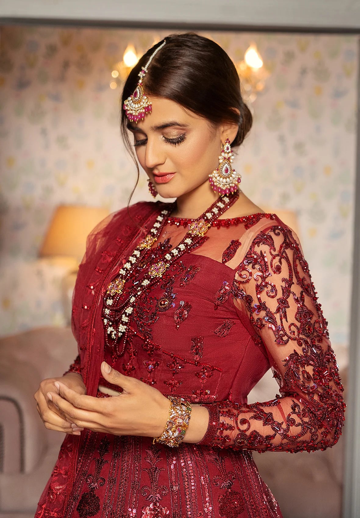 Waqas Shah | Malika E Jahan | Jagrani -  Waqas Shah Formal - Original Designer Dress - House of Maryam