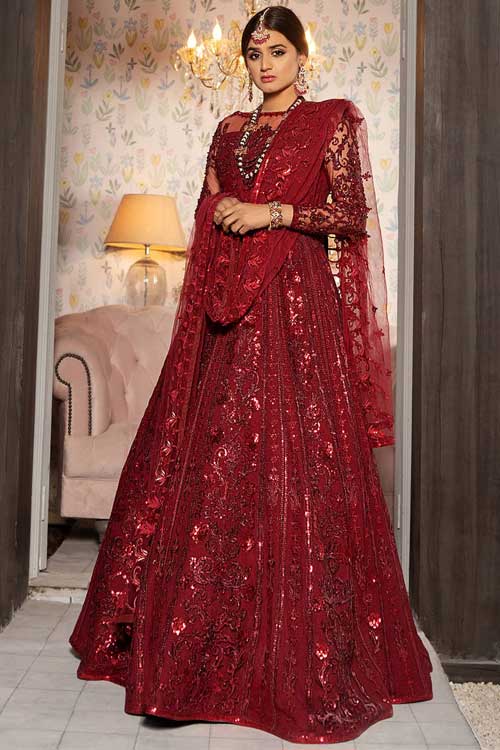 Waqas Shah | Malika E Jahan | Jagrani -  Waqas Shah Formal - Original Designer Dress - House of Maryam