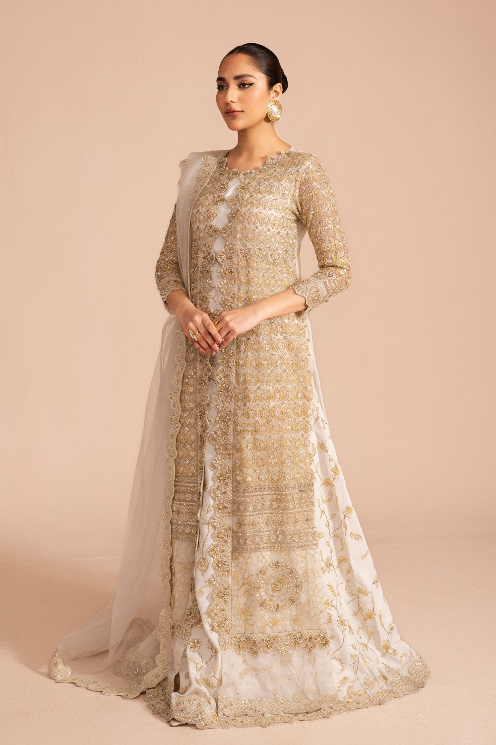 Maryum N Maria | Zircon Formals | JALEH - MS40076 -  Maryum N Maria Ladies Clothes - Original Designer Dress - House of Maryam