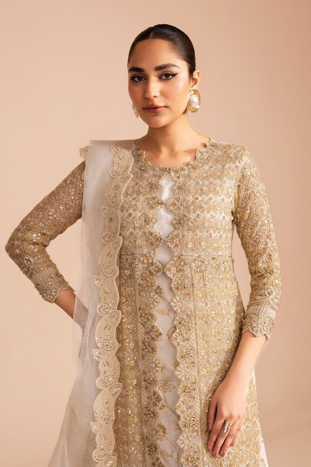 Maryum N Maria | Zircon Formals | JALEH - MS40076 -  Maryum N Maria Ladies Clothes - Original Designer Dress - House of Maryam