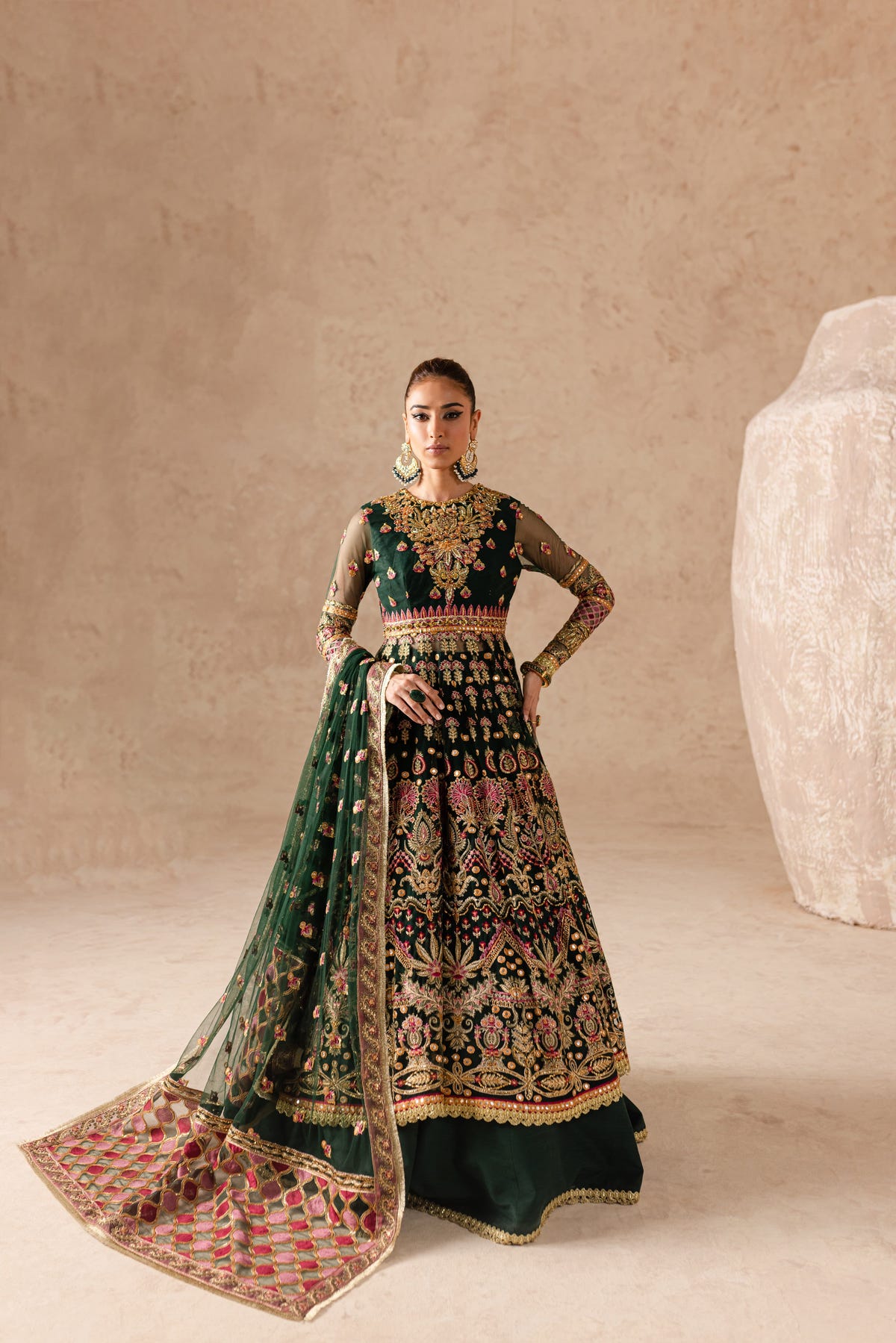 Imran Ramzan | Chèrie | Jardin -  Imran Ramzan Clothing - Original Designer Dress - House of Maryam