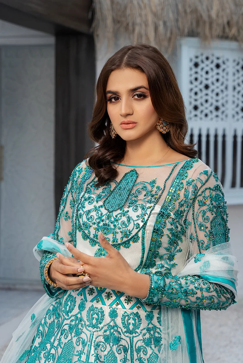 Waqas Shah | Malika E Jahan | Jasmine -  Waqas Shah Formal - Original Designer Dress - House of Maryam