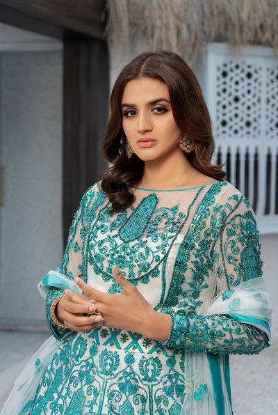 Waqas Shah | Malika E Jahan | Jasmine -  Waqas Shah Formal - Original Designer Dress - House of Maryam