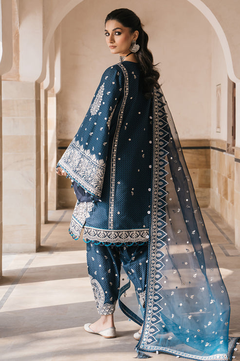 Jazmin | Shahkaar Luxury Lawn 24 | SL24-D5 -  Jazmin Luxury - Original Designer Dress - House of Maryam