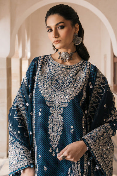 Jazmin | Shahkaar Luxury Lawn 24 | SL24-D5 -  Jazmin Luxury - Original Designer Dress - House of Maryam