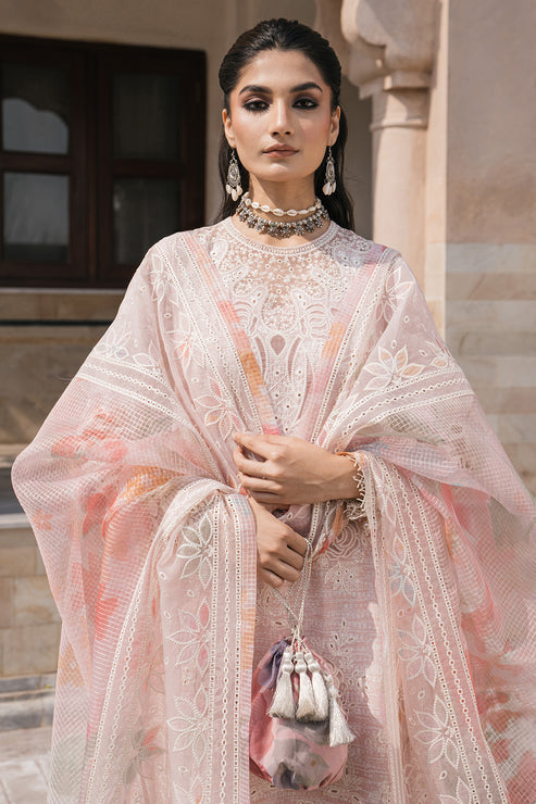 Jazmin | Shahkaar Luxury Lawn 24 | SL24-D8 -  Jazmin Luxury - Original Designer Dress - House of Maryam