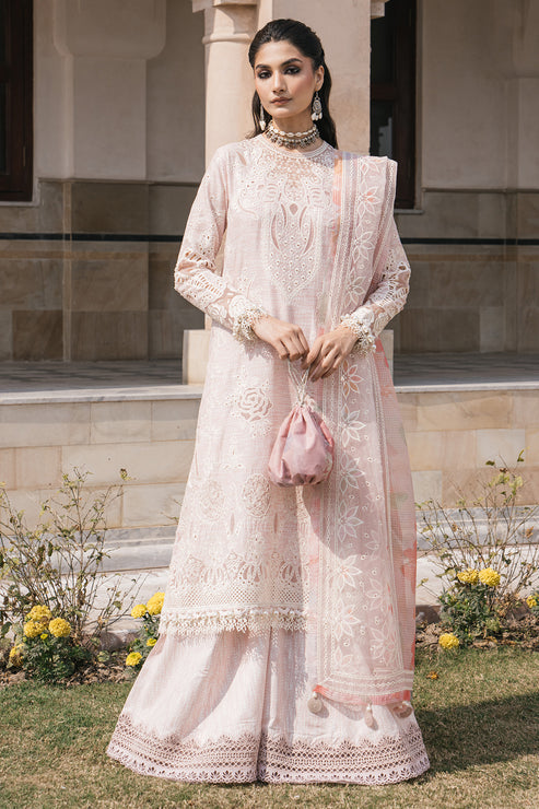 Jazmin | Shahkaar Luxury Lawn 24 | SL24-D8 -  Jazmin Luxury - Original Designer Dress - House of Maryam
