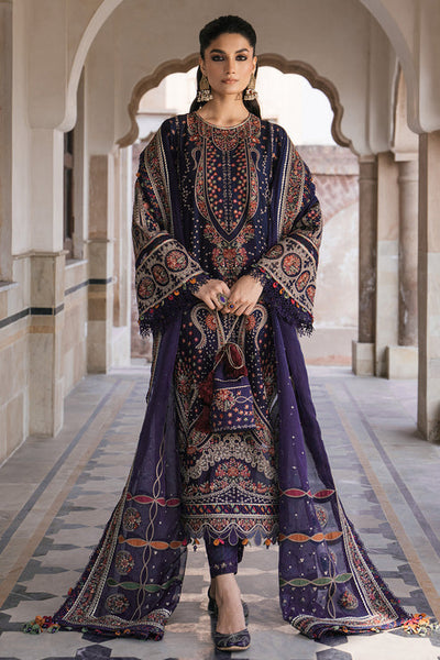 Jazmin | Shahkaar Luxury Lawn 24 | SL24-D9 -  Jazmin Luxury - Original Designer Dress - House of Maryam