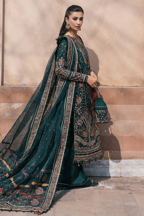 Jazmin | Shahkaar Luxury Lawn 24 | SL24-D10 -  Jazmin Luxury -  House of Maryam