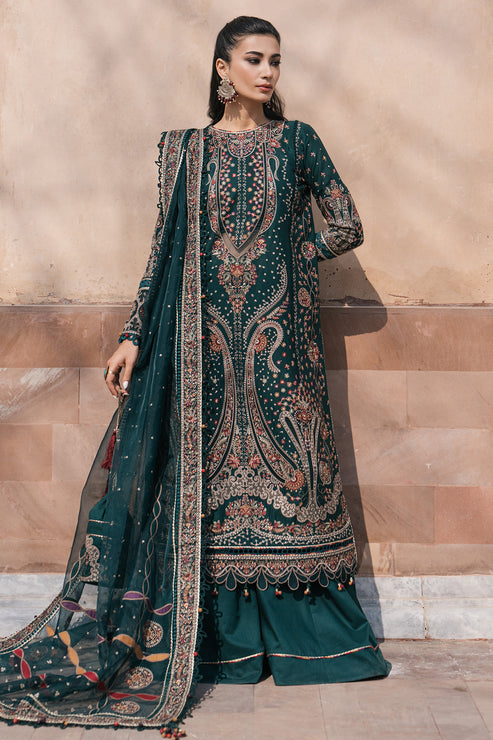 Jazmin | Shahkaar Luxury Lawn 24 | SL24-D10 -  Jazmin Luxury - Original Designer Dress - House of Maryam