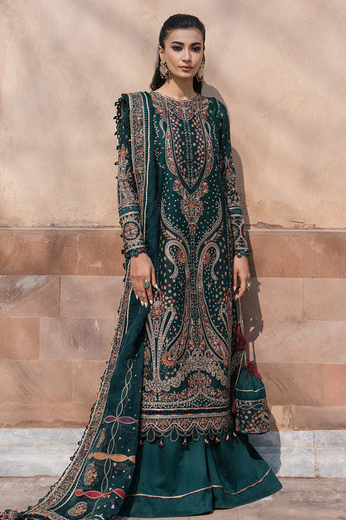 Jazmin | Shahkaar Luxury Lawn 24 | SL24-D10 -  Jazmin Luxury - Original Designer Dress - House of Maryam
