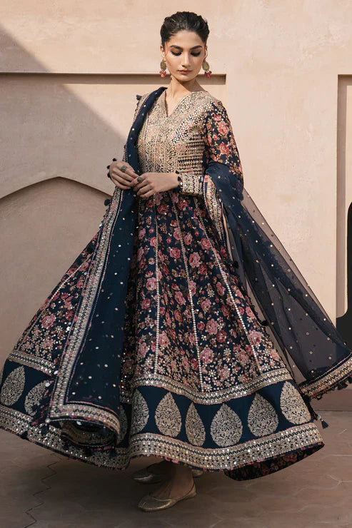 Jazmin | Shahkaar Luxury Lawn 24 | SL24-D1 -  Jazmin Luxury - Original Designer Dress - House of Maryam