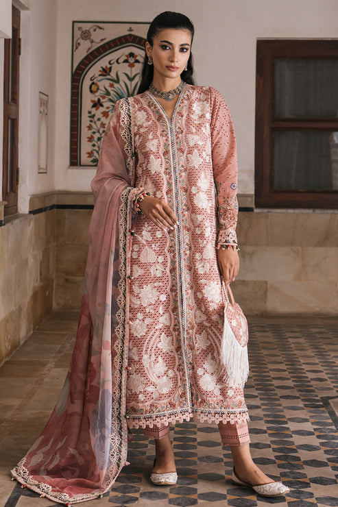 Jazmin | Shahkaar Luxury Lawn 24 | SL24-D4 -  Jazmin Luxury - Original Designer Dress - House of Maryam