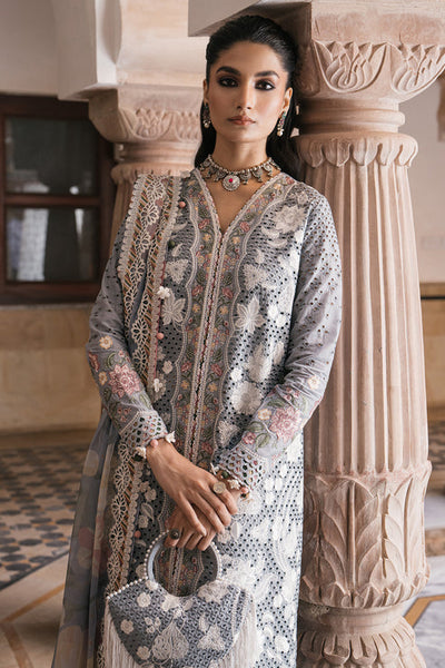 Jazmin | Shahkaar Luxury Lawn 24 | SL24-D3 -  Jazmin Luxury - Original Designer Dress - House of Maryam