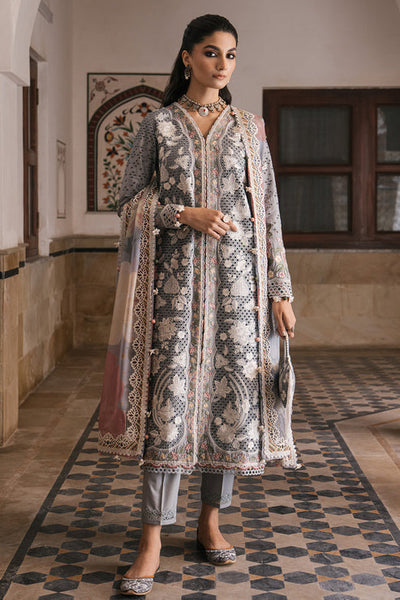 Jazmin | Shahkaar Luxury Lawn 24 | SL24-D3 -  Jazmin Luxury - Original Designer Dress - House of Maryam